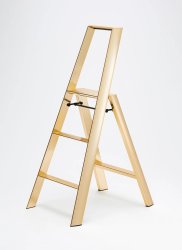 Hasegawa lucano premium step ladder 3-step GOLD