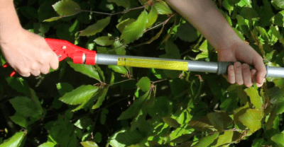 Zoom bild av 2,1m fast längd, POWER CUT, stångsekatör