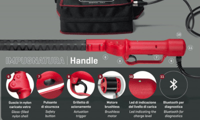 Zoom bild av Batteridriven Stångsekatör med litiumbatteri