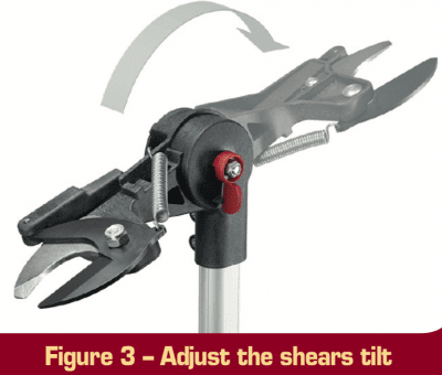 kraftfull stångsekatör