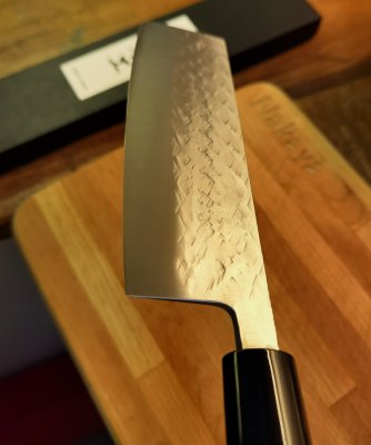 Zoom bild av Japansk Kockkniv Hocho SLD, Nakiri 165mm