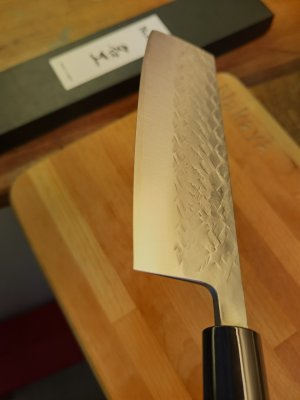 Zoom bild av Japansk Kockkniv Hocho SLD, Nakiri 165mm