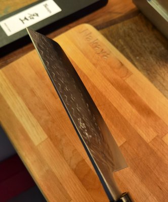 Zoom bild av Japansk Kockkniv Hocho SLD, Nakiri 165mm