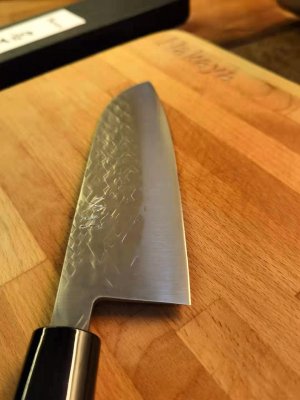 Zoom bild av Japansk Kockkniv, Hocho SLD, Santoku 165mm