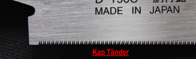 FINSNICKERI SÅG , NAKAYA SÅGAR, JAPANSKA SÅG