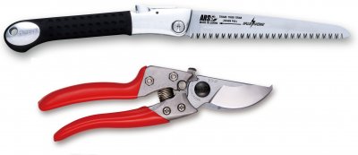 Zoom bild av ARS pro sekatör och grensåg, hopfällbar, japanska